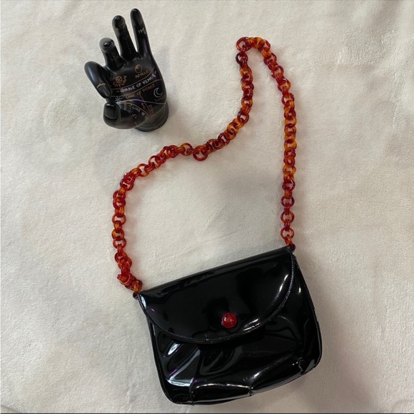 ❌SOLD🏷️Vintage 1950’s Coblentz Original, Lucite Chain Handbag. - Picture 5 of 11